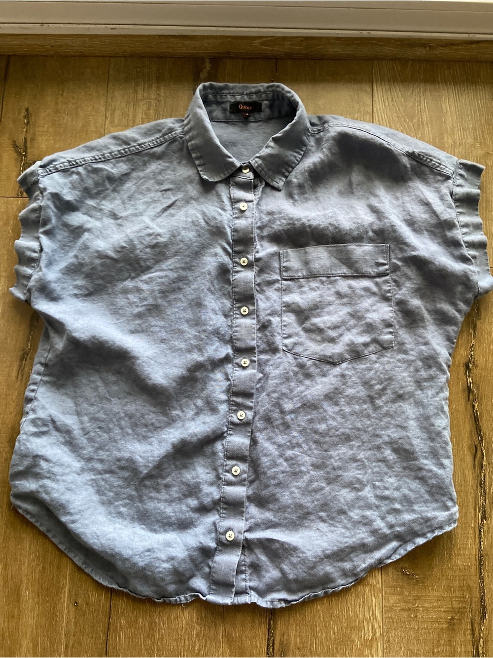 Quince 100% Linen Camp Shirt